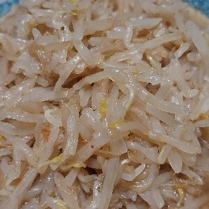 麺つゆでもやしのナムル